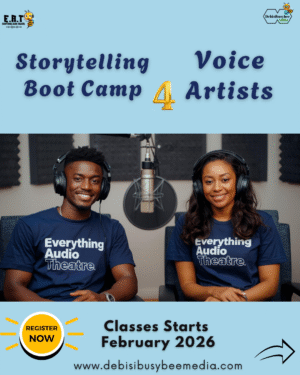 EAT Storytelling Bootcamp Series for Voiceover Artists