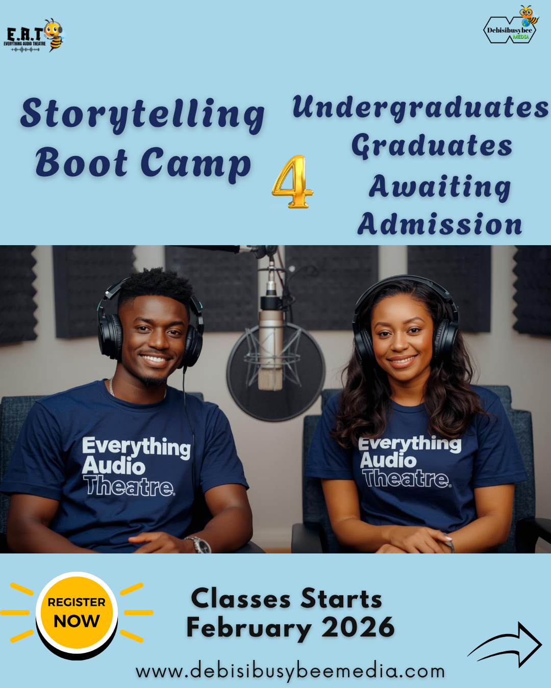 EAT Storytelling Bootcamp Series
