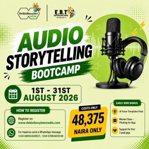 Audio Storytelling Bootcamp (August 2026 Edition)